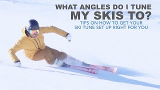 how should you tune your skis HOW I TUNE MINE [upl. by Brody]