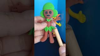 Turning Sprunki into Mr Sun 😎 and Ms Tree 🌴craft clay diy [upl. by Collyer]