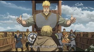 Thorfinn vs Thorkell Vinland Saga [upl. by Yenalem]