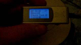 Playing a copy protected audio cd with iRiver IMP350 SlimX player [upl. by Lesig]