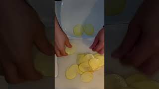 Patatine in 5 minuti amoreincucina food perte ricette fattoconamore ricetta asmr foodlover [upl. by Riplex332]