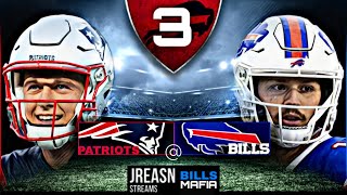 New England Patriots Vs Buffalo Bills Live Stream Reaction LETS GO BILLS MAFIA Week 18 Score [upl. by Oicnedurp]