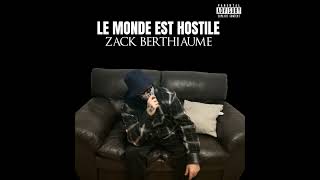 ZACK BERTHIAUME  Jai décidé  Studio Music4life ALBUM LE MONDE EST HOSTILE 2025 [upl. by Idrahs]