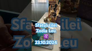 Sfatul zileizodia Leu ♌️ tarot zodii horoscop zodie cariera love leu [upl. by Ahsinaj391]