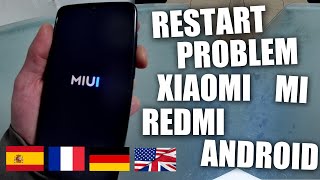 XIAOMI Auto restart Problem REDMI ANDROID all solutions  problème redémarrage auto solutions [upl. by Arramas]