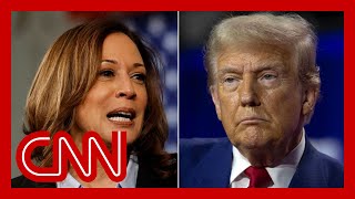 Polls show where Harris and Trump stand in key metrics 3 weeks from election [upl. by Ael]