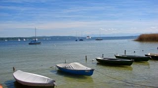 Lake Ammersee Schondorf  Bavaria HD [upl. by Pollak]