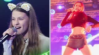 Michalina Włodarczyk miała 15 lat gdy brała udział w „The Voice Kids” Dzisiaj jako Bambi podbija l [upl. by Lasorella]