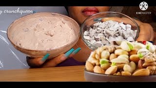 DELICIOUS CRUMBS NUTS AND CREAM🤤😋 Asmr [upl. by Llesirg]