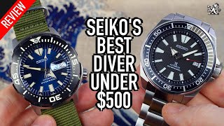 The Best Seiko Divers Under 500 for 2021 Samurai vs Monster SRPB51 amp SRPD25 Watch [upl. by Assi]