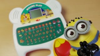 IQbuilder Mouse Play LCD English Kindergarten Vintage Computer Game [upl. by Tyrone]