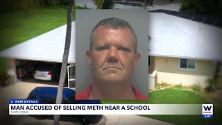 Man accused of selling drugs near school [upl. by Fortunio]