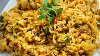 Egg Maggi Noodles Recipe in Tamil  Egg Maggi Masala Noodles   Street Style Egg Maggi Masala [upl. by Anglo]