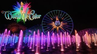 Disneys World of Color California Adventure  1080P HD Panasonic Lumix GH3 [upl. by Phillis]