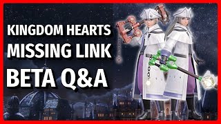 KH Missing Link Beta NEW DETAILS  Kingdom Hearts News [upl. by Annoyi]