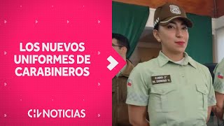 Así serán los nuevos y renovados uniformes de Carabineros  CHV Noticias [upl. by Dotti]