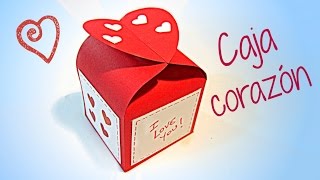 Cómo hacer cajas de regalo fácil Manualidades para San Valentín [upl. by Nostrebor]