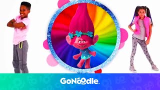 Trolls Cant Stop The Feeling  GoNoodle [upl. by Nimrahc]