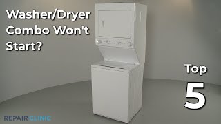 WasherDryer Combo Dryer Wont Start — WasherDryer Combo Troubleshooting [upl. by Mcclelland260]