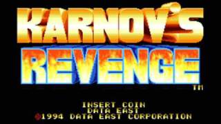 Karnovs Revenge Arcade Music  Mizoguchi [upl. by Justen281]