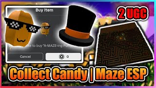 2 UGC LIMITED MeepCity Script  Candy Farm  Maze ESP 🎃 [upl. by Ollayos]