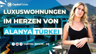 Luxuswohnungen im Herzen von AlanyaImmobilien in der Türkei  Immobilien in der Türkei 🔥 [upl. by Athenian]