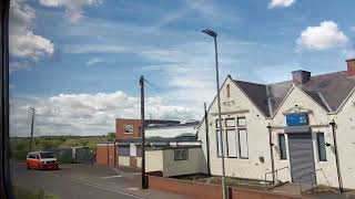 Bedlington Sidings to Morpeth via Hepscott on UK Railtours Blyth and Tyne Mini Charter 8624 [upl. by Bernadine]