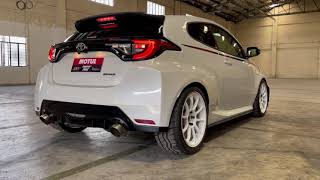 Autoplus GR Yaris Custom Full Exhaust  BOV Sound Mod 4 [upl. by Mitinger]