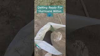 Filling Sandbags For Hurricane Milton 🌀 [upl. by Margaretta]