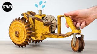 Vintage Traveling Tractor Sprinkler  Restoration [upl. by Aneem]