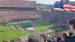 2023 Iron Bowl  Flyover and National Anthem  Alabama Crimson Tide vs Auburn Tigers [upl. by Rina]