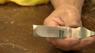 Preparing and sharpening a woodworking chisel  Paul Sellers [upl. by Akcired]