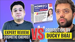 Reality of HOMEO CURE cream and GLUPATONE  Chemist Reviews [upl. by Hamel]