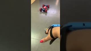 Large Dual Remote Control Gesture Sensing Stunt Transforming RC Car [upl. by Nolyd]