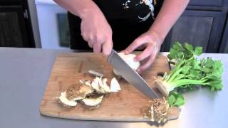 Cleaning and Storing Celery Root [upl. by Anilev]