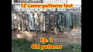 Camouflage patterns test  Old patterns vs New patterns  episode 01  quotOld patternsquot [upl. by Lebazej]