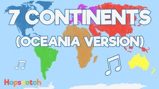 Seven Continents Song Oceania Version [upl. by Chinua477]