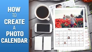 How to Create Your Own Photo Calendar  The Complete Video Guide [upl. by Anaiuq]