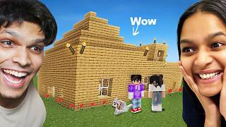 Finally New Ghar Ban Gaya Minecraft Mein 😍 [upl. by Repsac]