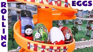 Thomas Rolls Eggs down the Sodor Carnival Set [upl. by Messere]