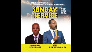 SUNDAY FIRST SERVICE WITH PR KADIDA AND REV RUHARA 10 11 2024 [upl. by Dorothy]