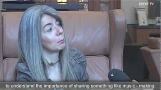 Evelyn Glennie Interview for Drive TV Hamburg in February 2010 [upl. by Daye808]