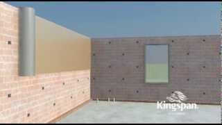 Kingspan AIRCELL Installation Video  Cavity Wall Insulation [upl. by Enywad]