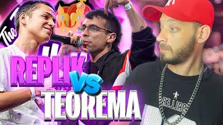 DTOKE REACCIONA A Teorema vs Replik  OCTAVOS  The FKing [upl. by Einnahc262]