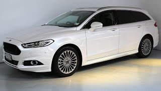 2016 Ford Mondeo Titanium Station Wagon  Team Hutchinson Ford [upl. by Rocker551]