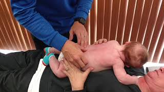 Baby finds relief from colic and constipation after Chiropractic care [upl. by Ardella]