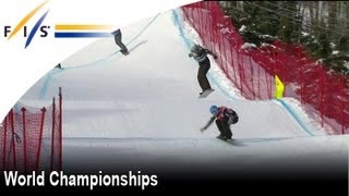 Snowboard Cross World Championships Highlights [upl. by Herodias]