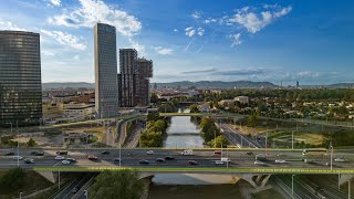 Vienna from above 4K drone [upl. by Egon]