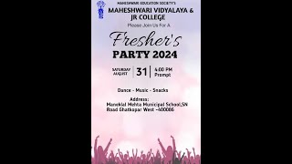 Freshers Party 2024  FYJC [upl. by Laband388]