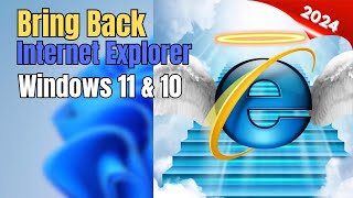 How to Run Internet Explorer in Windows 11 [upl. by Salvador]